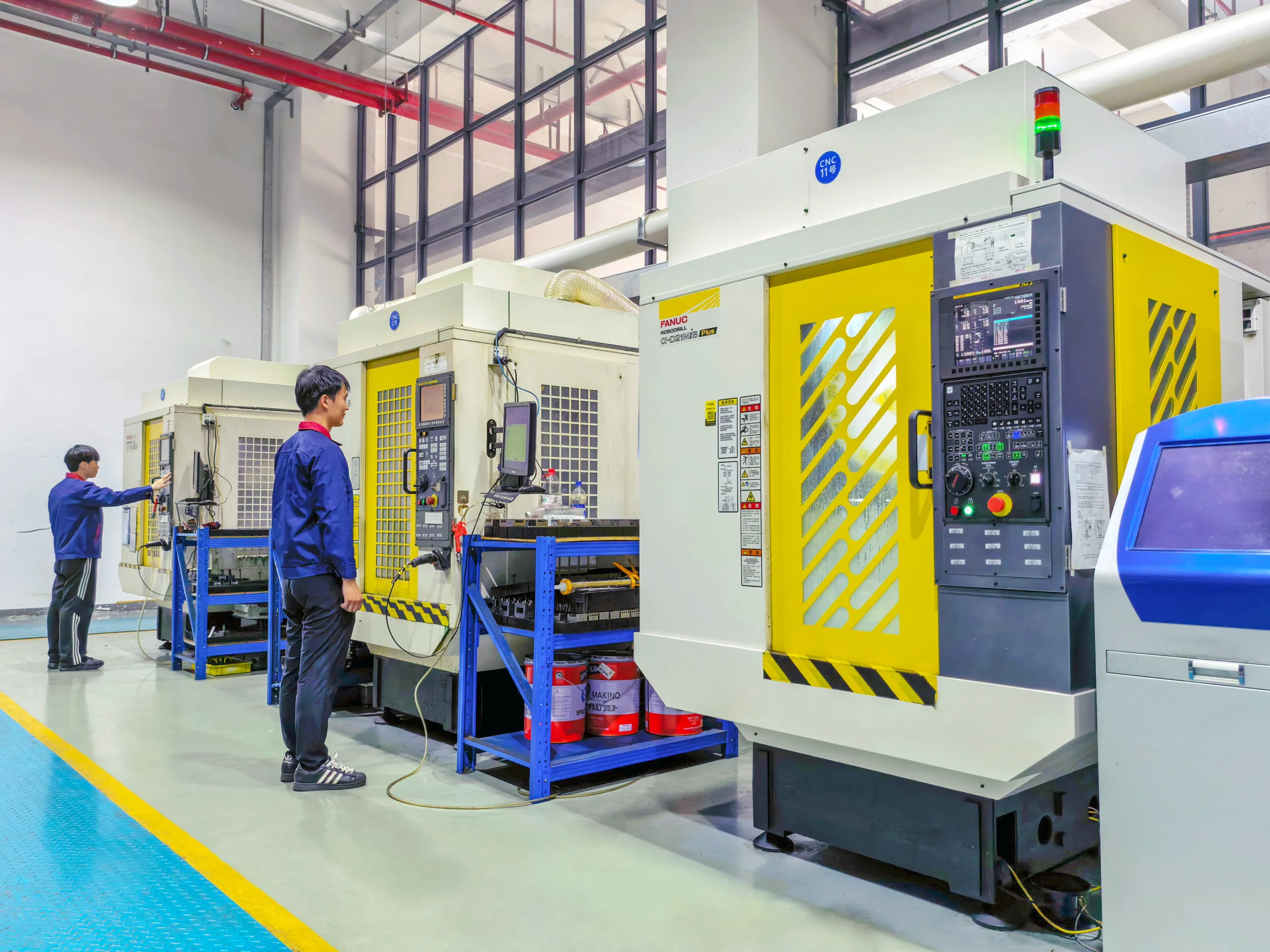 High-Speed CNC Workshop